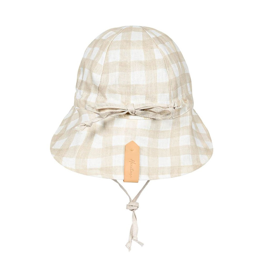 Lounger Legionnaire Reversible Flap Sun Hat - Flynn/Flax