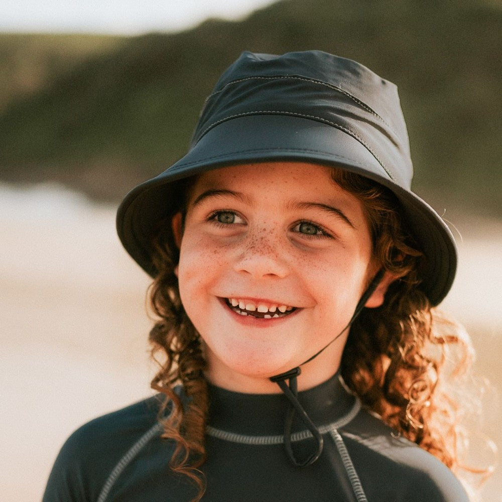 Swim Bucket Sun Hat - Slate