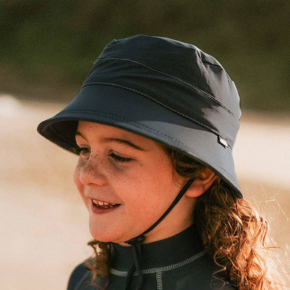 Swim Bucket Sun Hat - Slate
