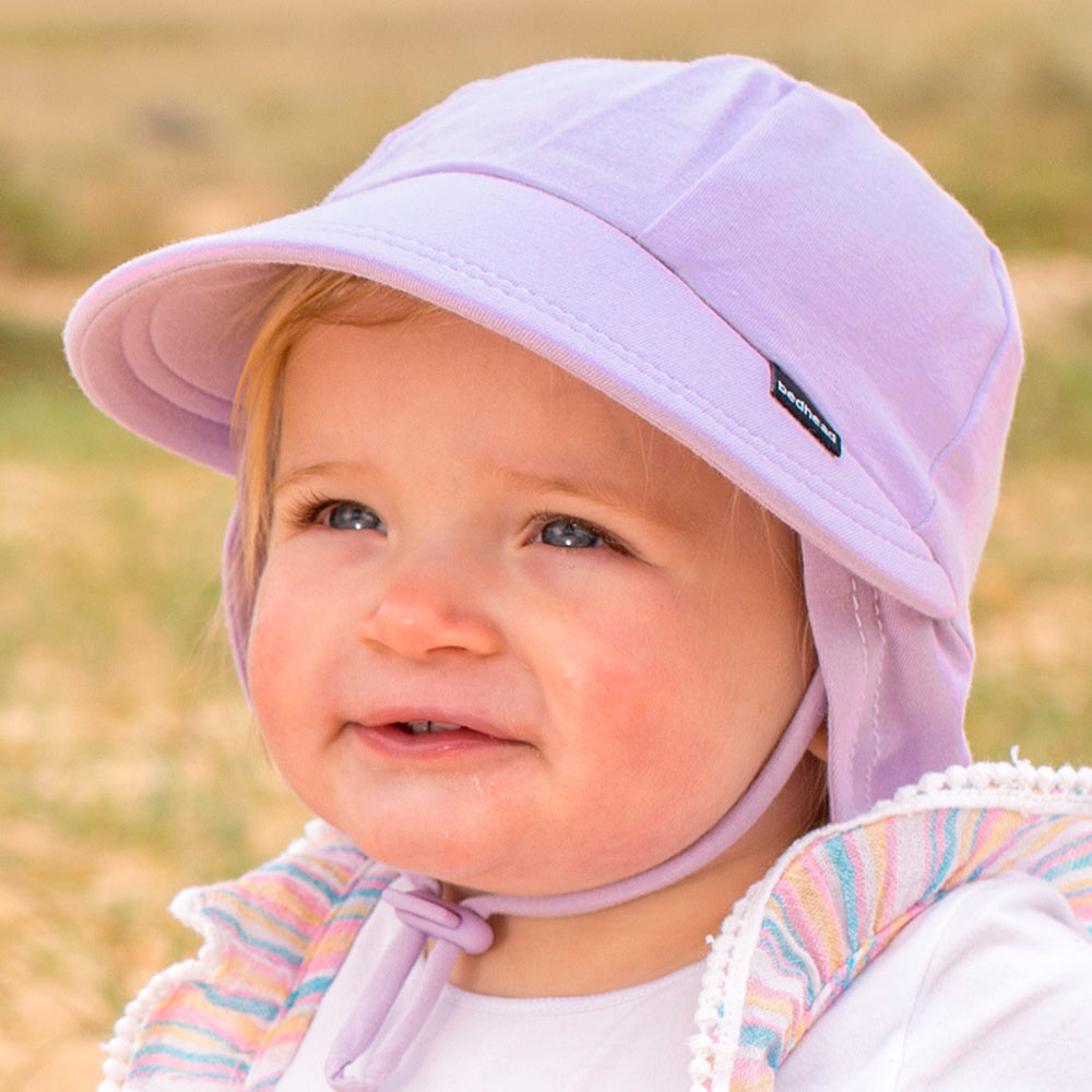 Legionnaire Flap Sun Hat - Lilac