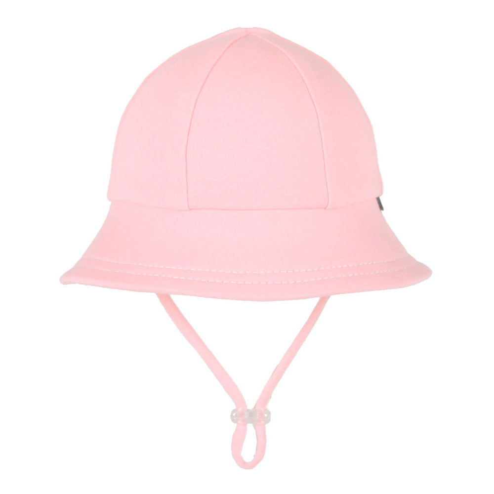 Toddler Bucket Sun Hat - Blush on a white background