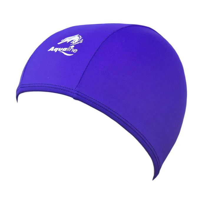 Junior Lycra Swim Cap - Purple