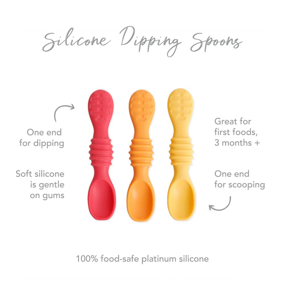 Silicone Spoons 3pk - Rocky Road