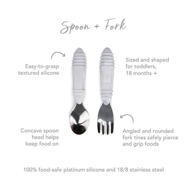 Spoon and Fork - Grey