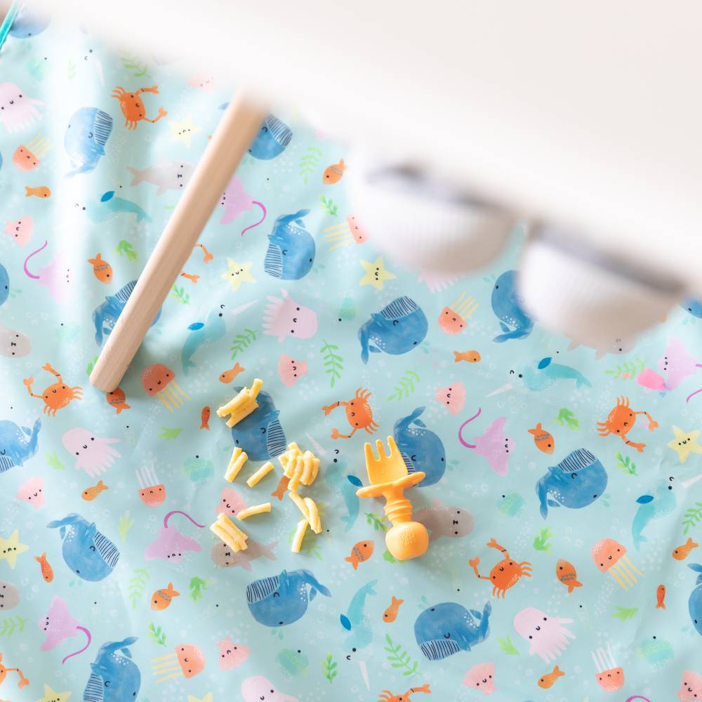 Waterproof Splat Mat - Ocean Life