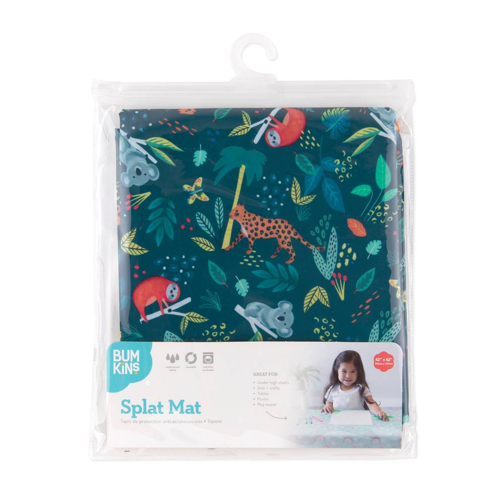 Waterproof Splat Mat - Jungle