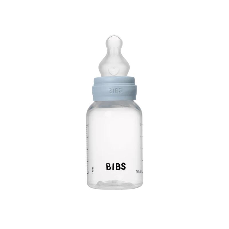 PP Baby Bottle Complete Set - Silicone Dummy - Baby Blue