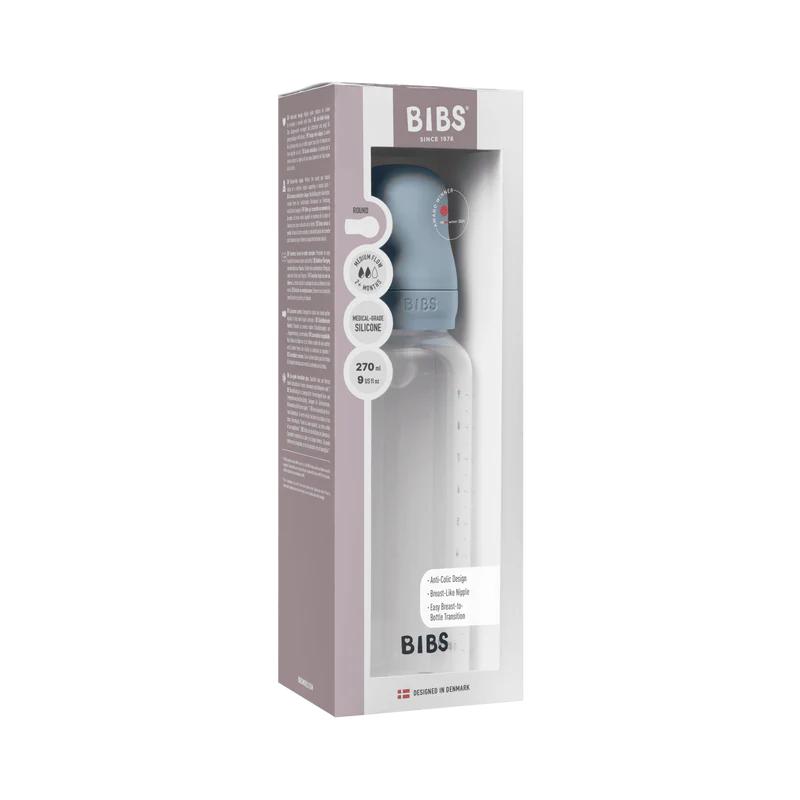 PP Baby Bottle Complete Set - Silicone Dummy - Baby Blue