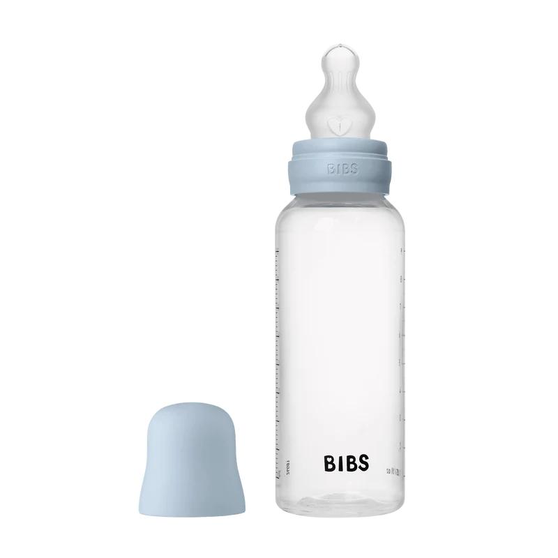 PP Baby Bottle Complete Set - Silicone Dummy - Baby Blue