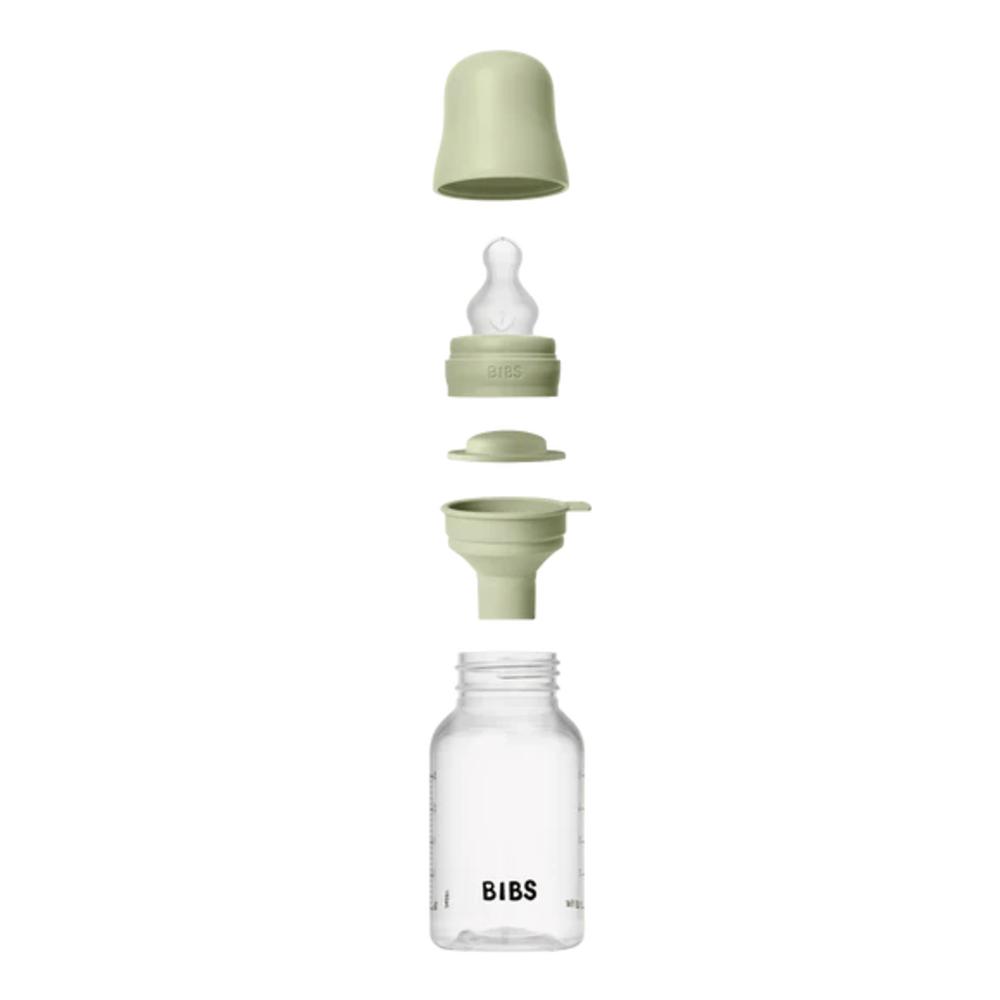 PP Baby Bottle Complete Set - Silicone Dummy - Sage