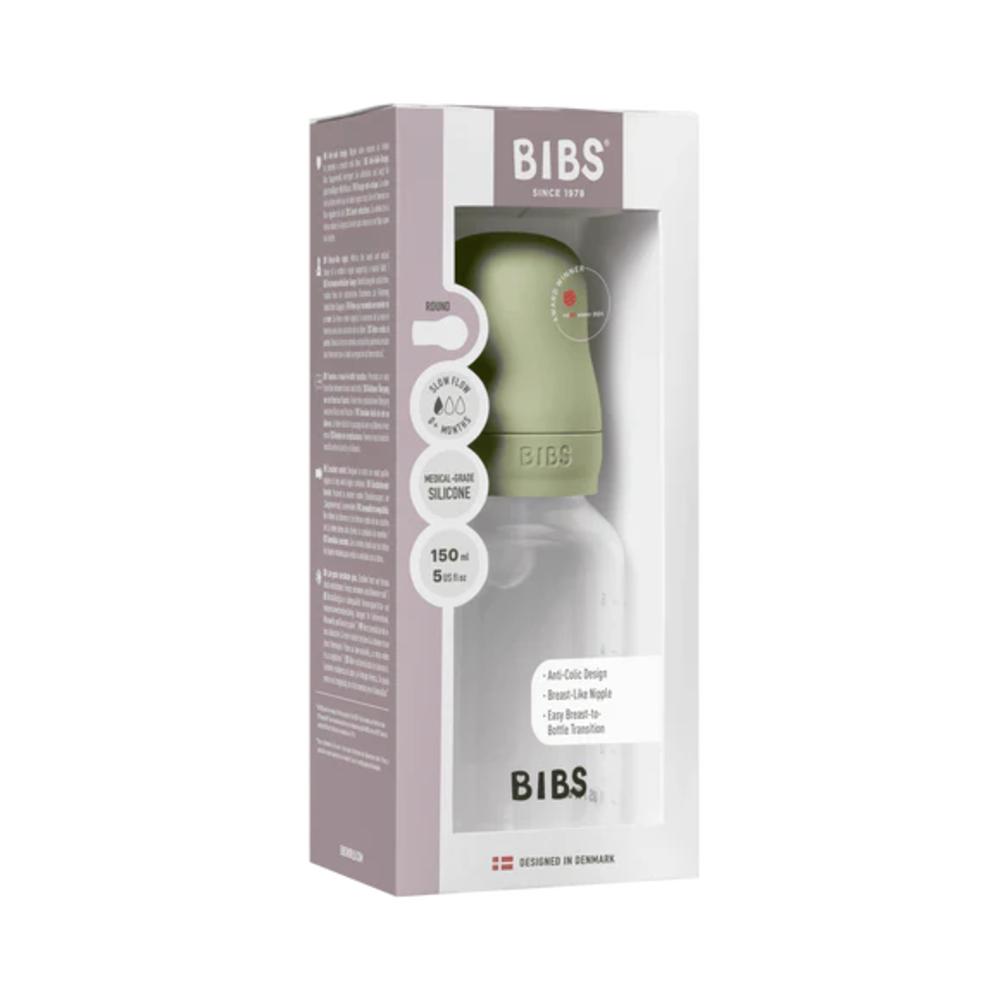 PP Baby Bottle Complete Set - Silicone Dummy - Sage