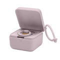Purple hard pacifier box