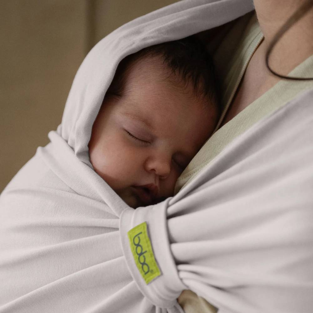 Bliss Baby Wrap Carrier - Organic Stone