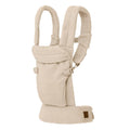 Beige Taupe Boba Auri aesthetic baby carrier baby carrier on a white background