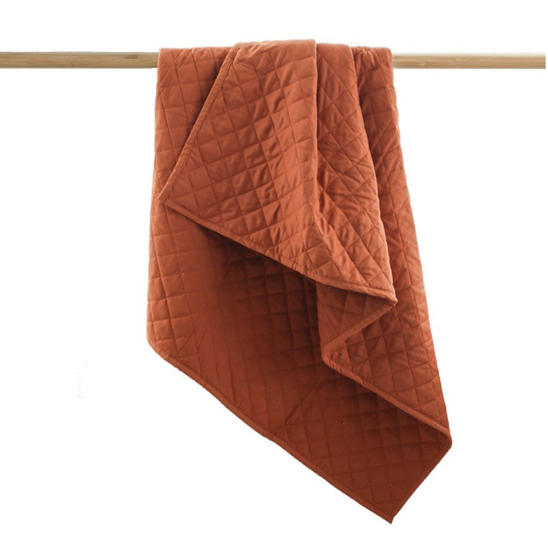Cot Quilt / Floor Mat - Russet