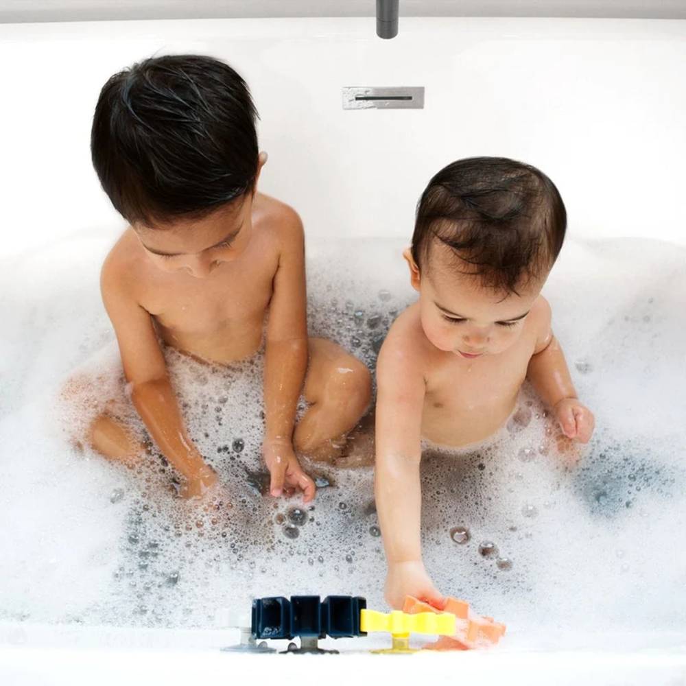 Cogs Bath Toy Set - Navy