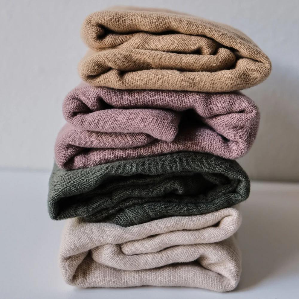 Muslin Burp Cloth 2pk - Moss