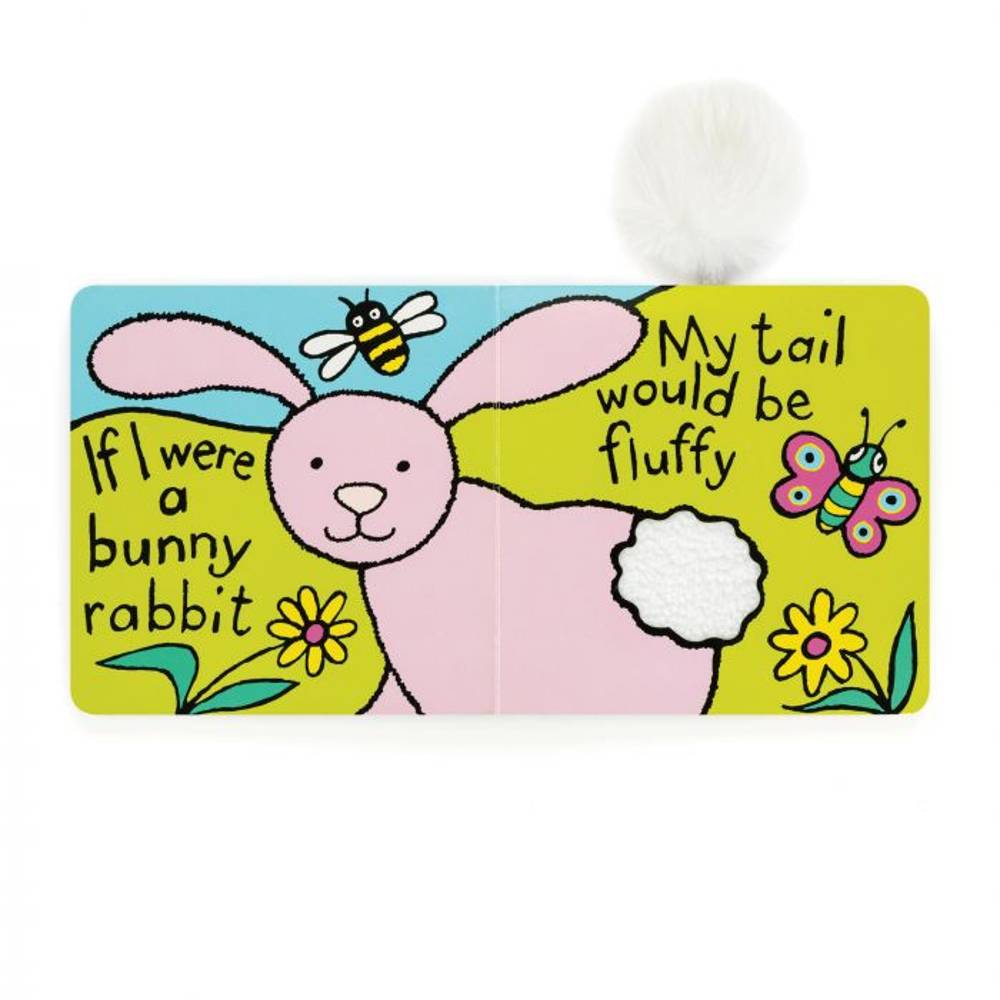 If I Were a Rabbit Board Book (Pink)