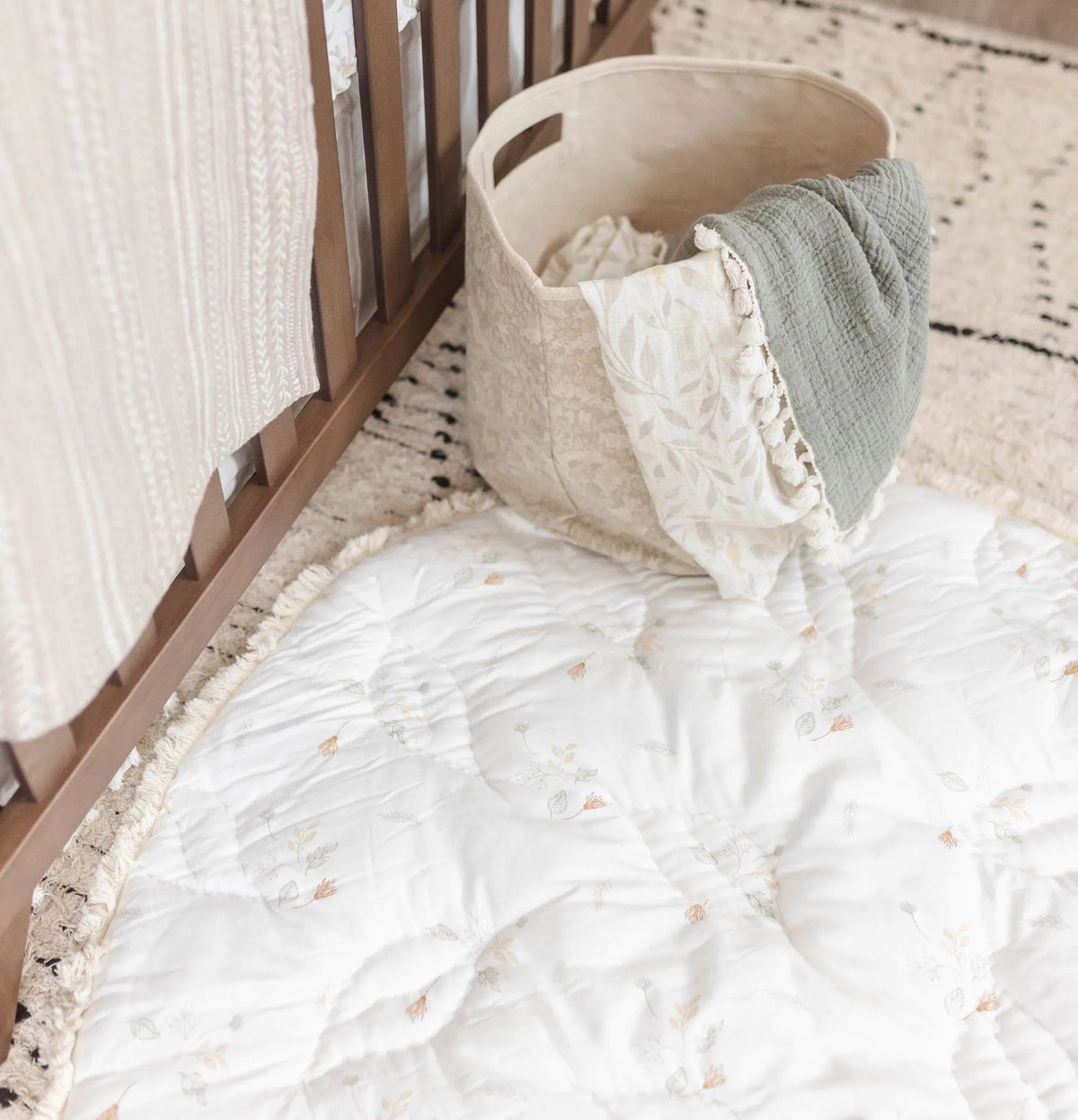 Reversible Quilted Playmat - Willow