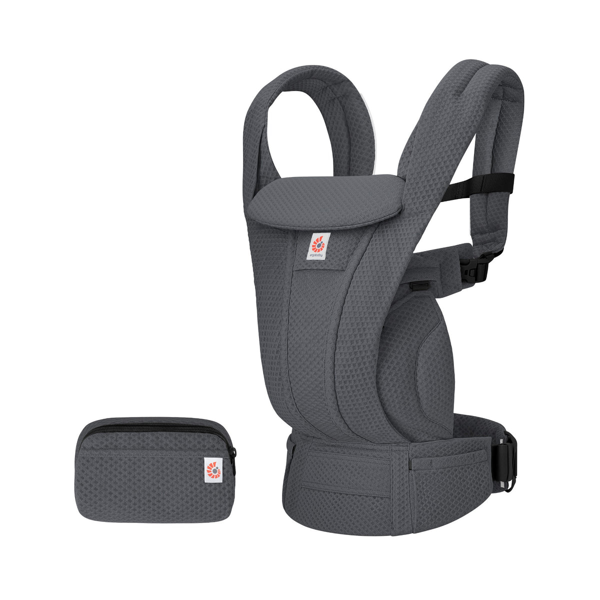 Omni Deluxe All-in-One Baby Carrier - Graphite Grey Mesh
