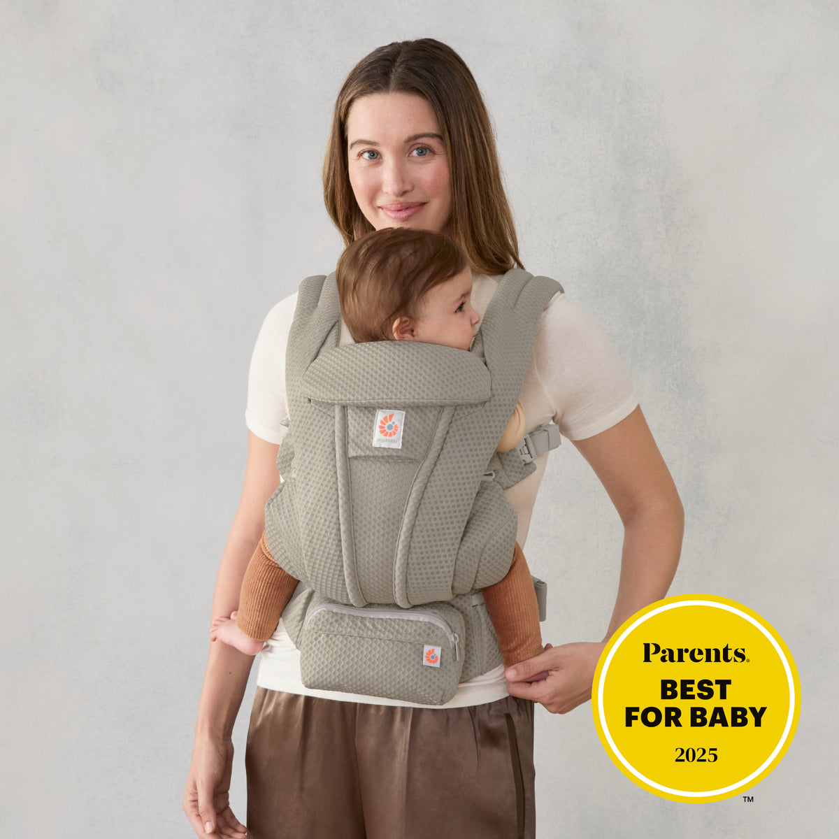 Omni Deluxe All-in-One Baby Carrier - Soft Olive Mesh