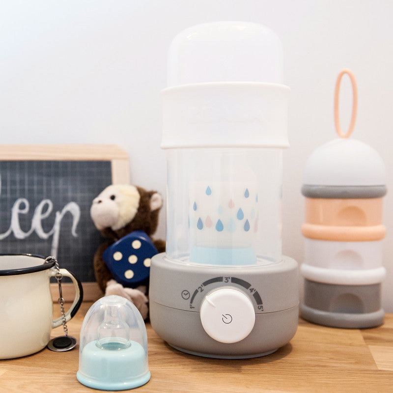 Baby Milk Second Bottle Warmer - Grey