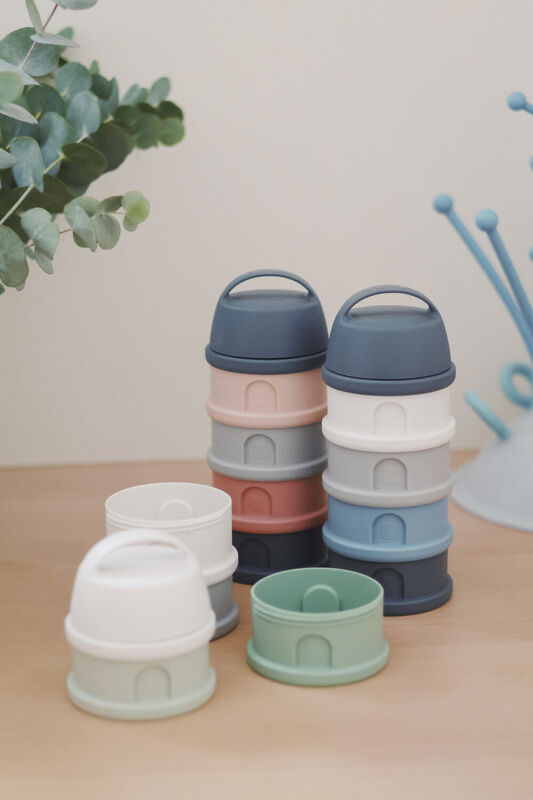 Formula & Snacks Container - Sage Green/Cotton