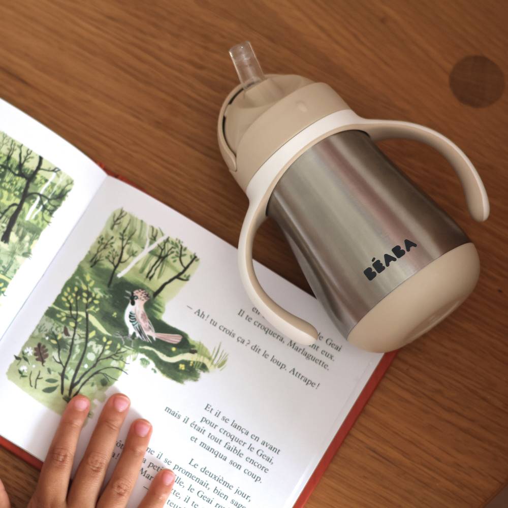 Stainless Steel Straw Cup - Clay