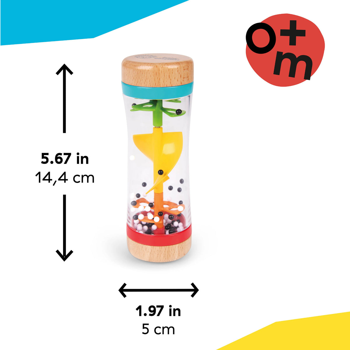 Baby Einstein Rolling Rainmaker Rainstick Toy