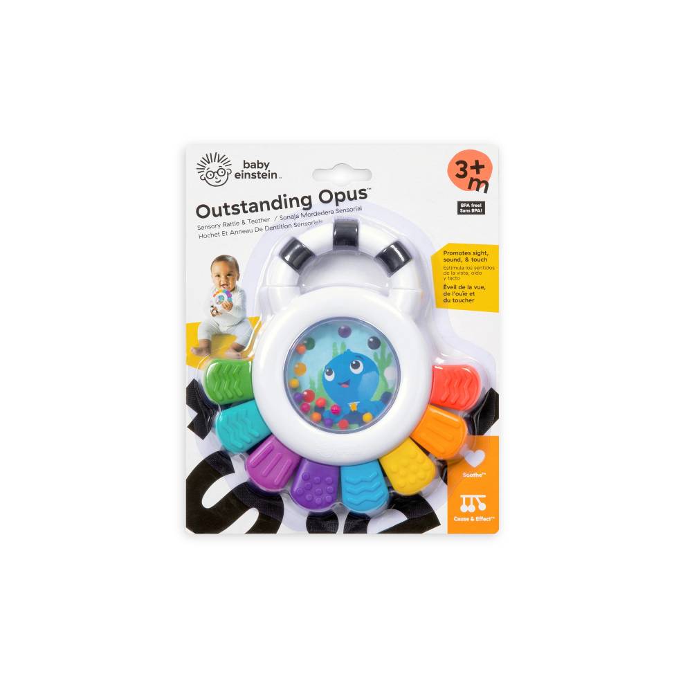 Outstanding Opus Sensory Rattle & Teether