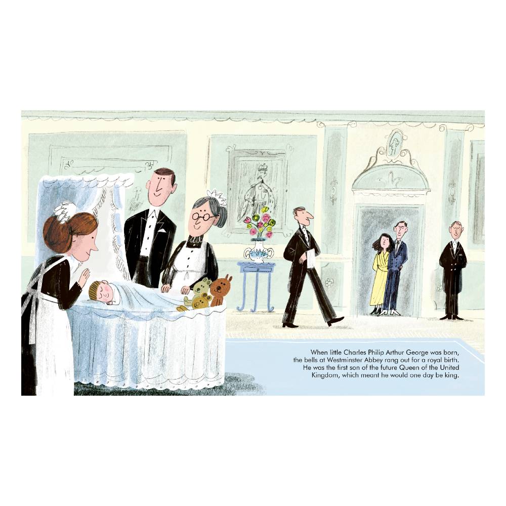 Little People, Big Dreams Book - King Charles