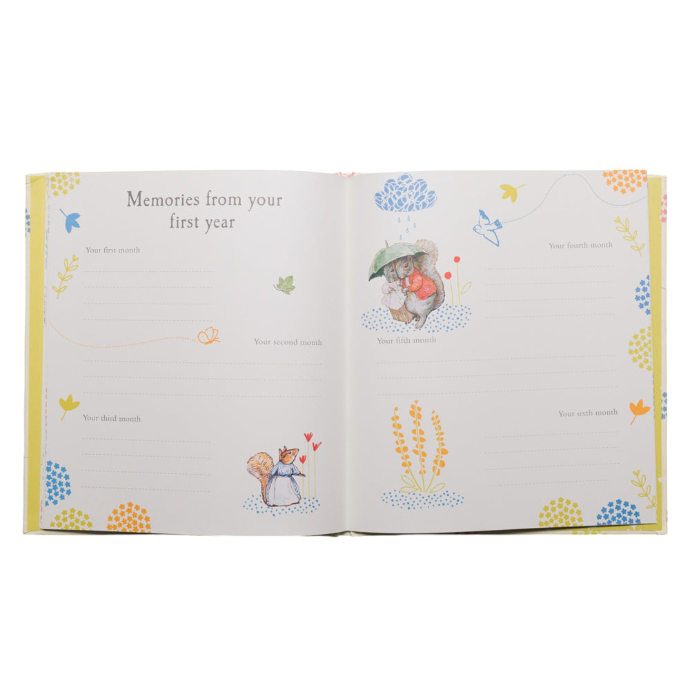 Peter Rabbit Baby Record - Hardcover Book