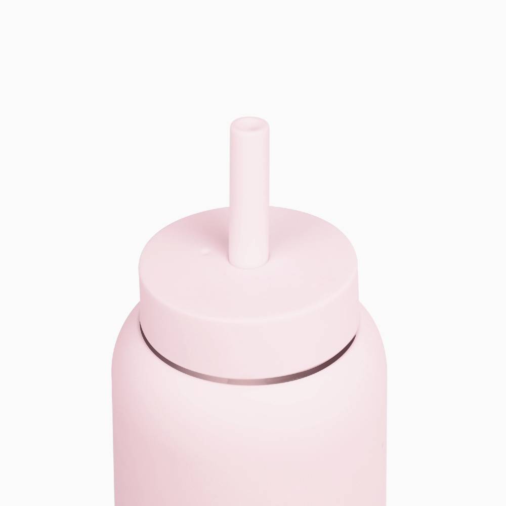 Mini Straw & Cap - Seashell