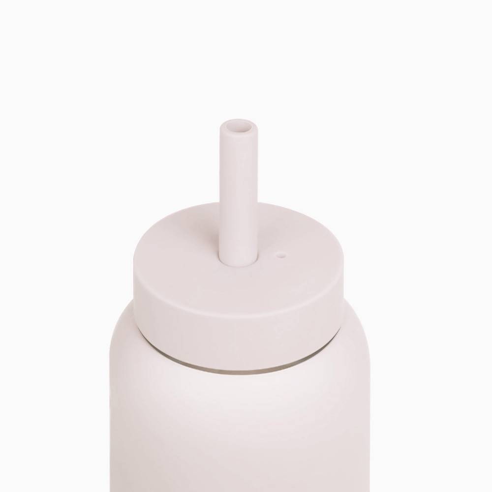 Mini Straw & Cap - Stone