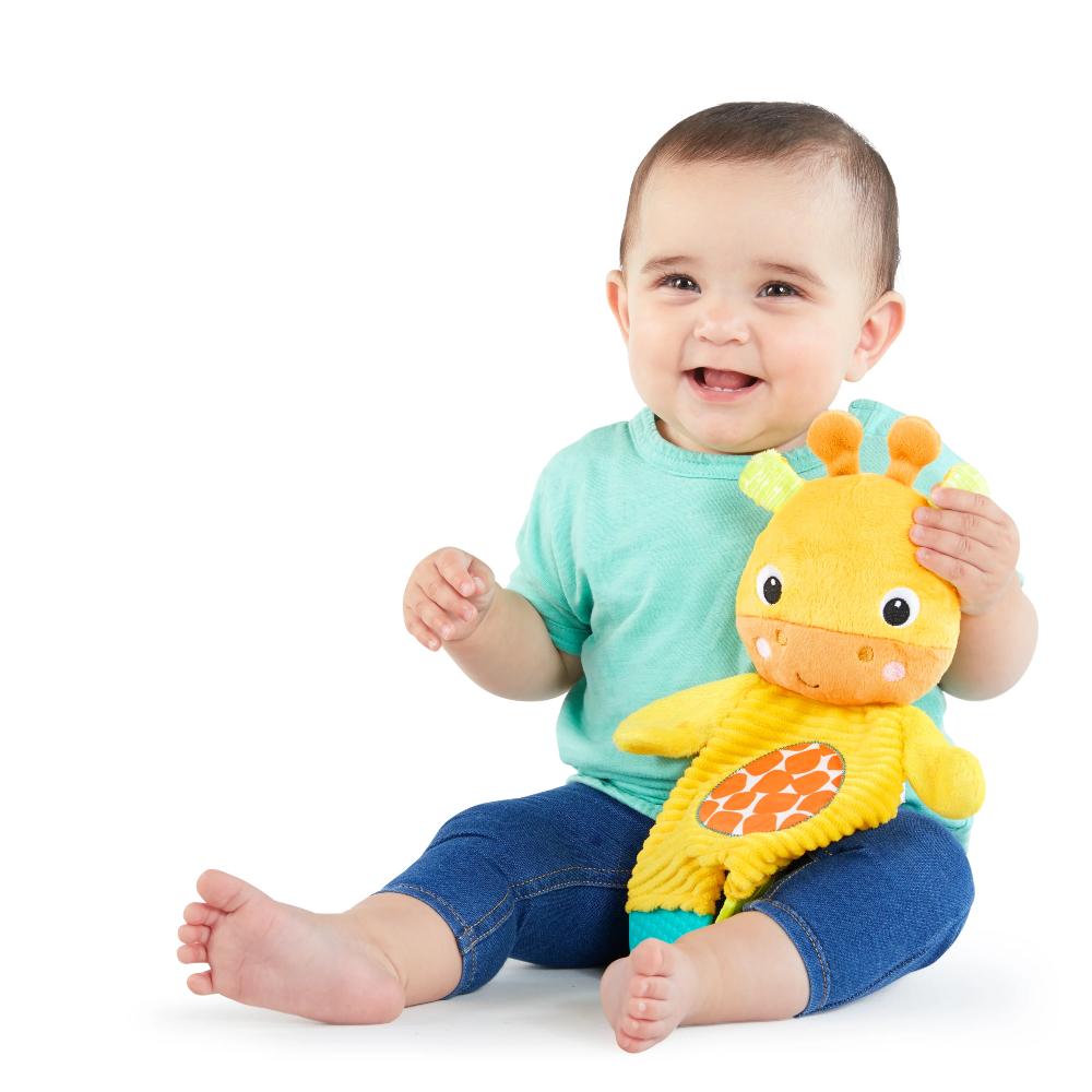 Snuggle & Teethe Plush Teether - Giraffe