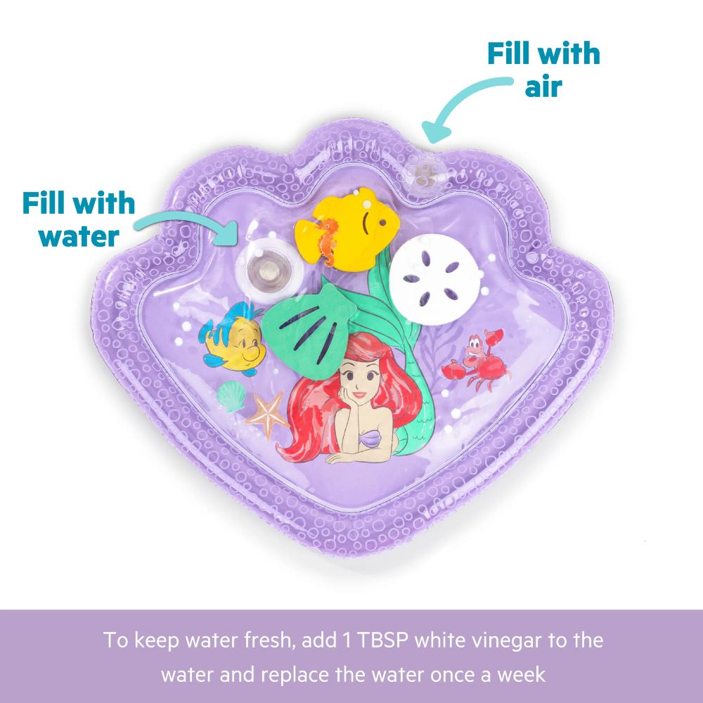 Tummy Time Water Mat - The Little Mermaid