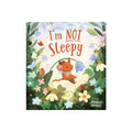 I'm Not Sleepy book on a white background. 