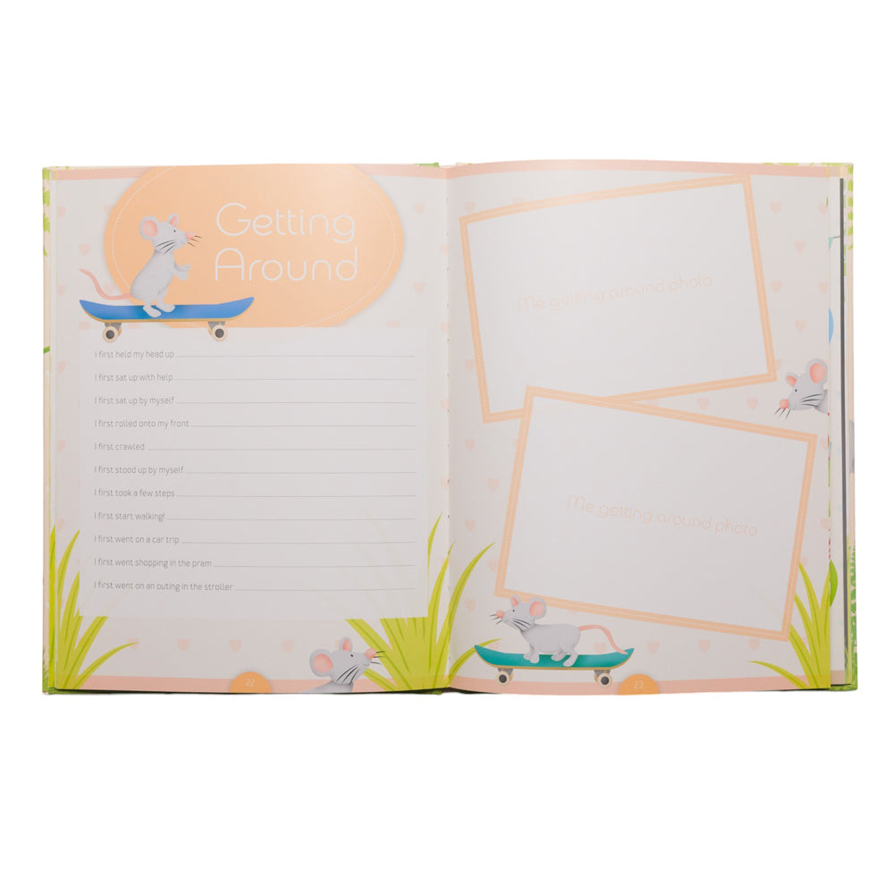 Kiwi Baby Record Book