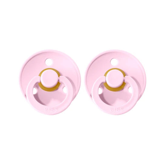 Pink latex pacifier two pack