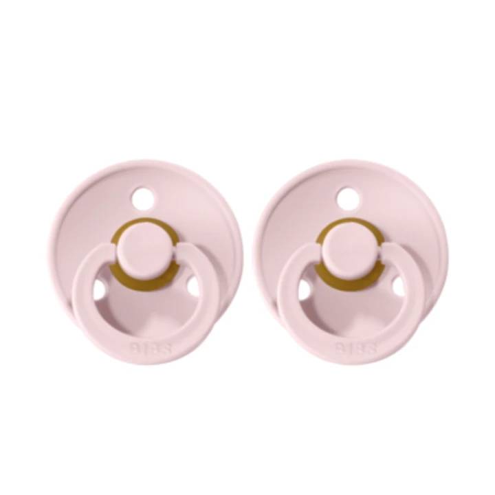 Pink latex pacifier two pack