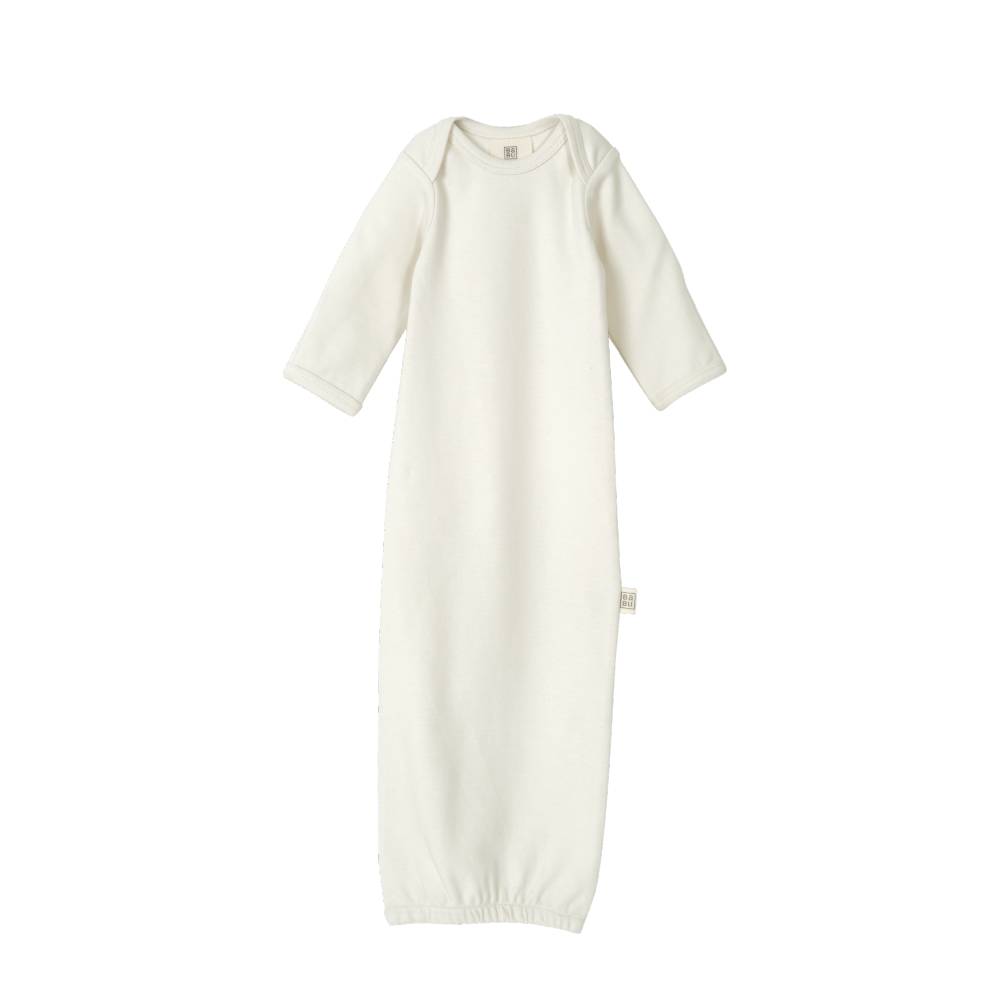 Cotton Bundler Gown - Cream