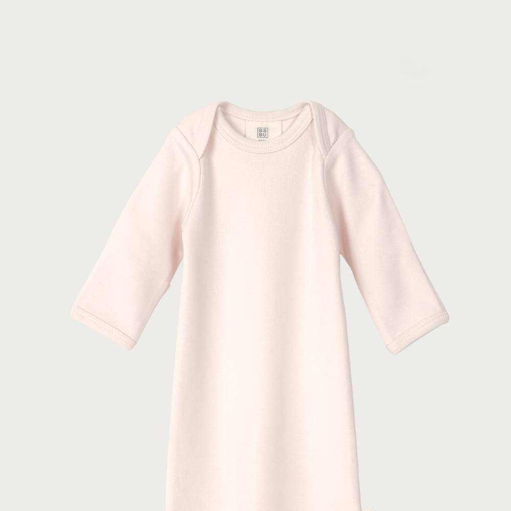 Cotton Bundler Gown - Petal