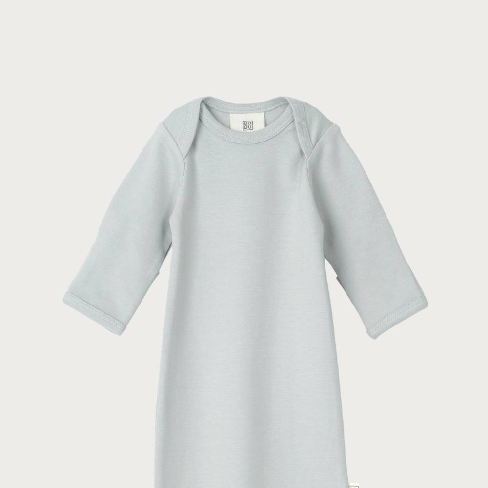 Cotton Bundler Gown - Sky