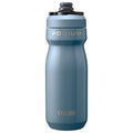 Blue twist lock top stainless steel insulated water bottle