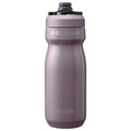Purple twist lock top stainless steel insulated water bottle