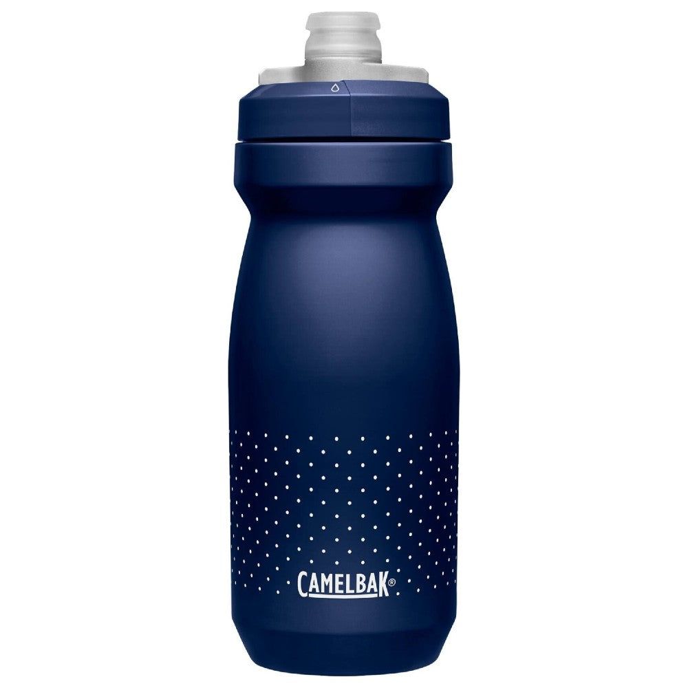 Navy polypropylene twist lock top water bottle