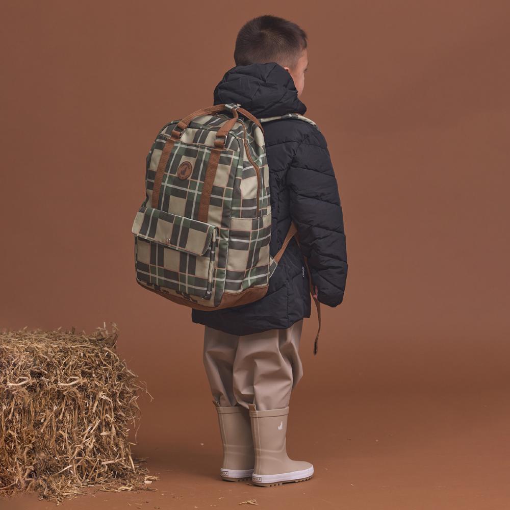 Knapsack Bag - Field Plaid