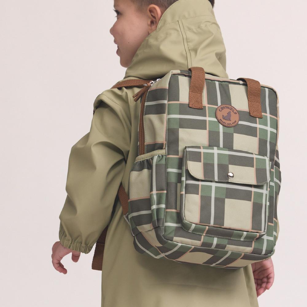 Mini Backpack - Field Plaid