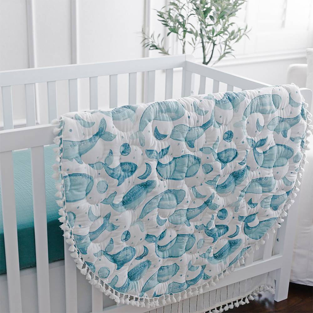 Reversible Quilted Playmat - Caspian