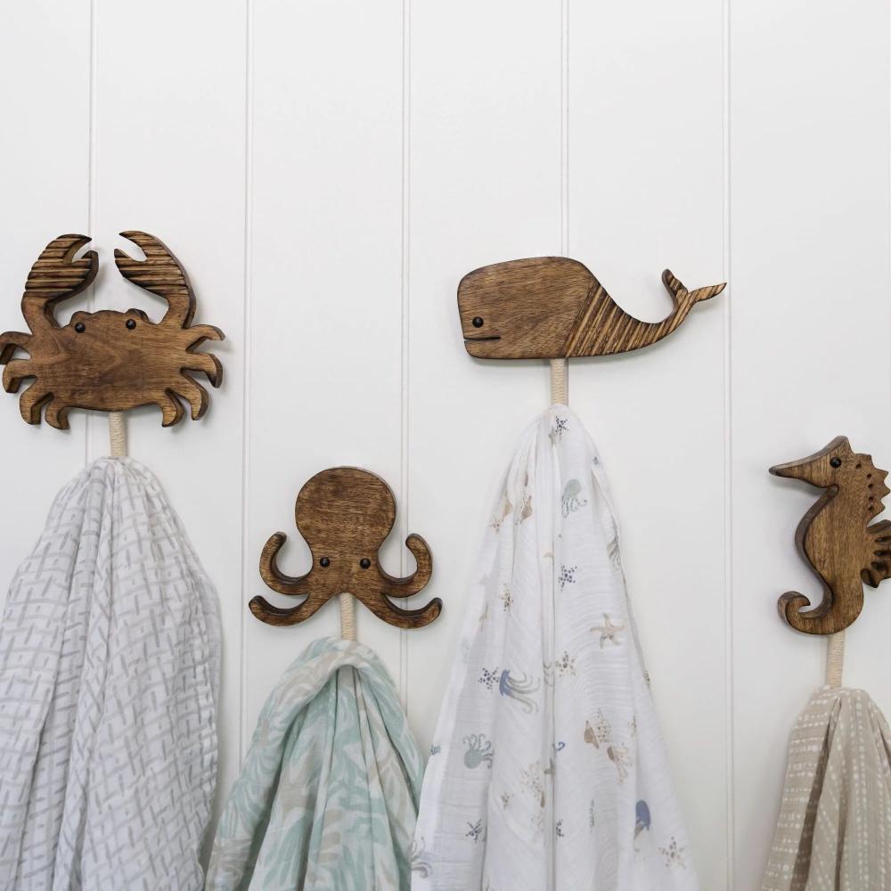 Cove Coastal Wall Hooks 4pk